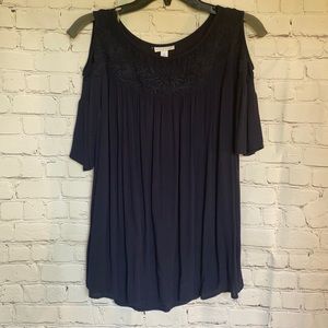 Navy Blue Dress Shirt